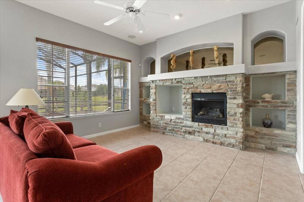 Long Stays! Lakefront - Gated Pool Home Orlando Eksteriør billede